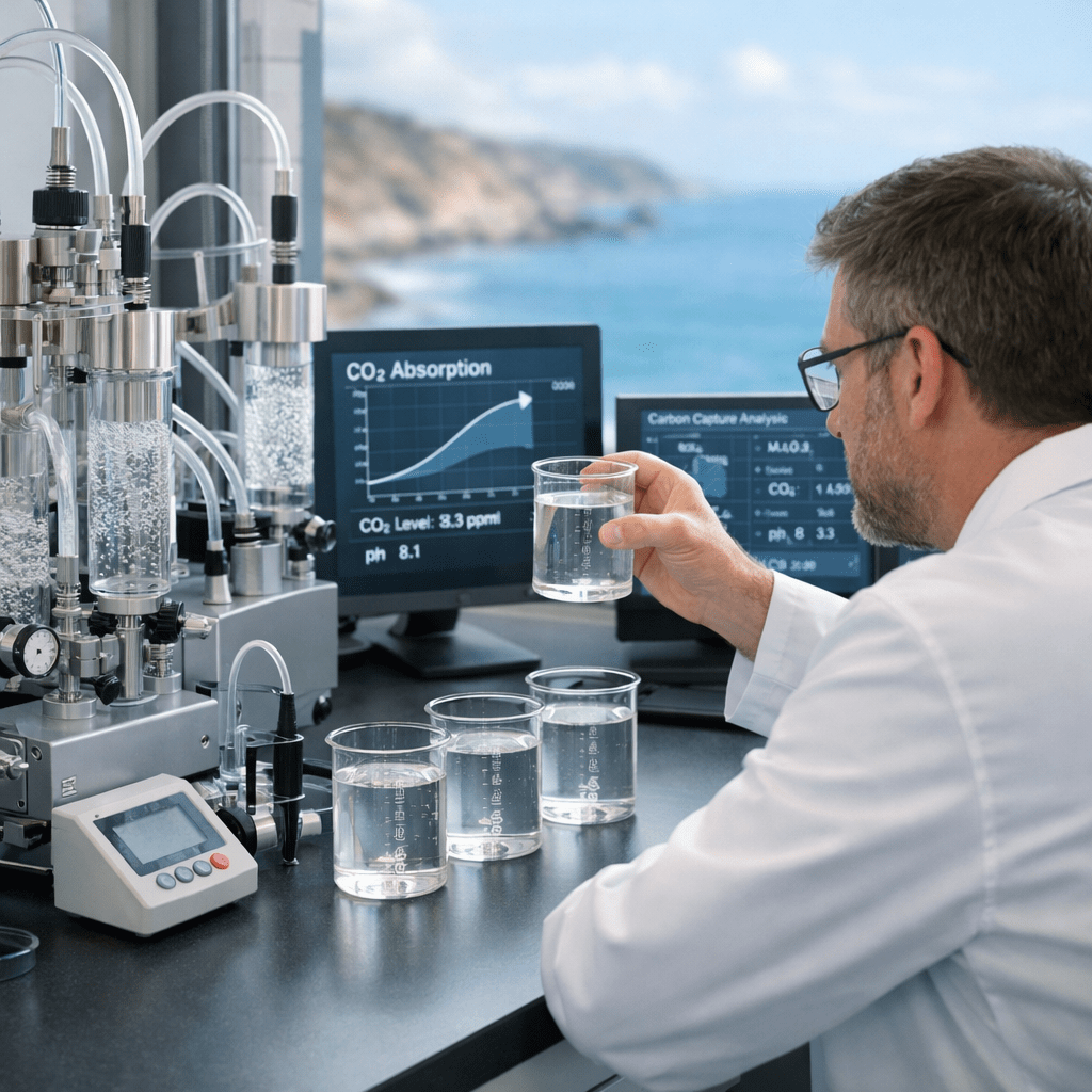 ESPCI PhD seawater CO2 capture