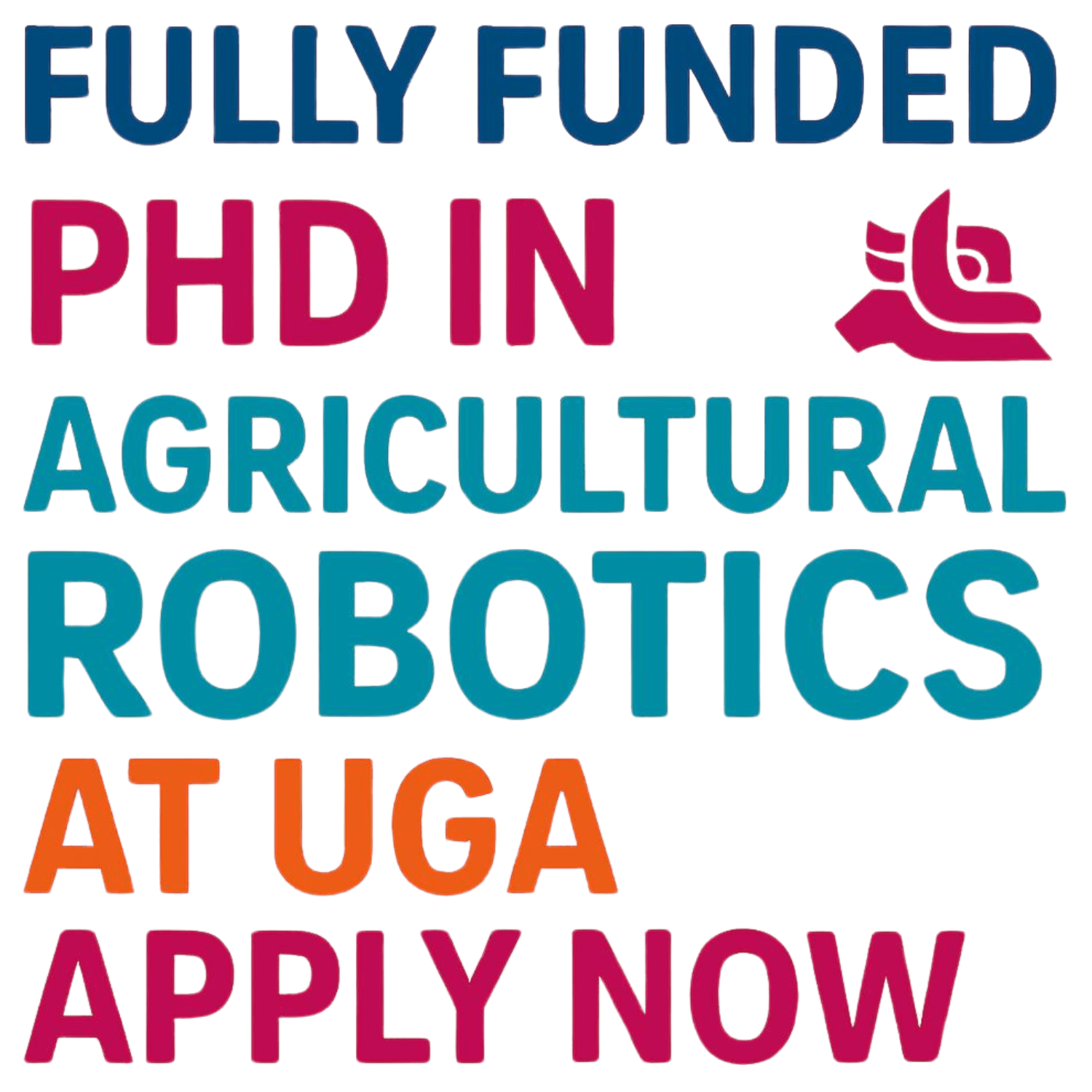 Fully Funded PhD in Agricultural Robotics at UGA - Apply Now