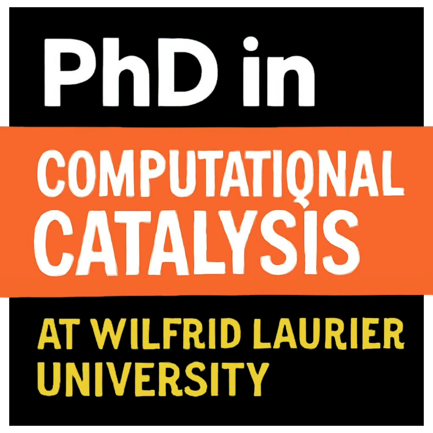 PhD in Computational Catalysis at Wilfrid Laurier University