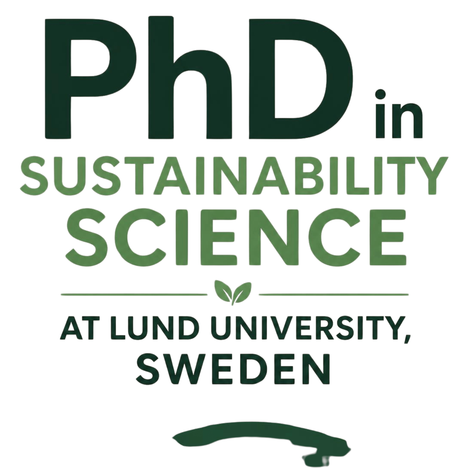 PhD in Sustainability Science at Lund University, Sweden