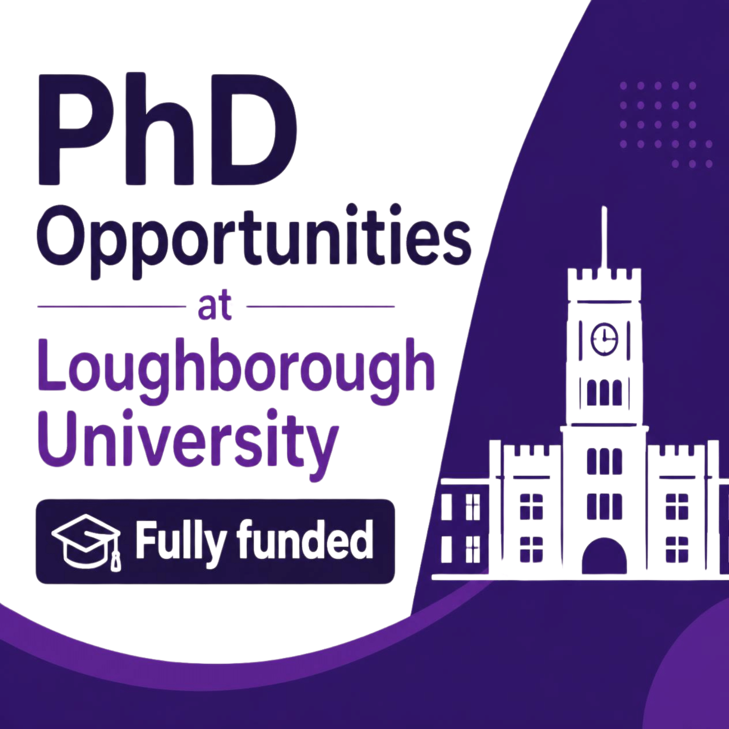 PhD Opportunities at Loughborough University - Fully funded
